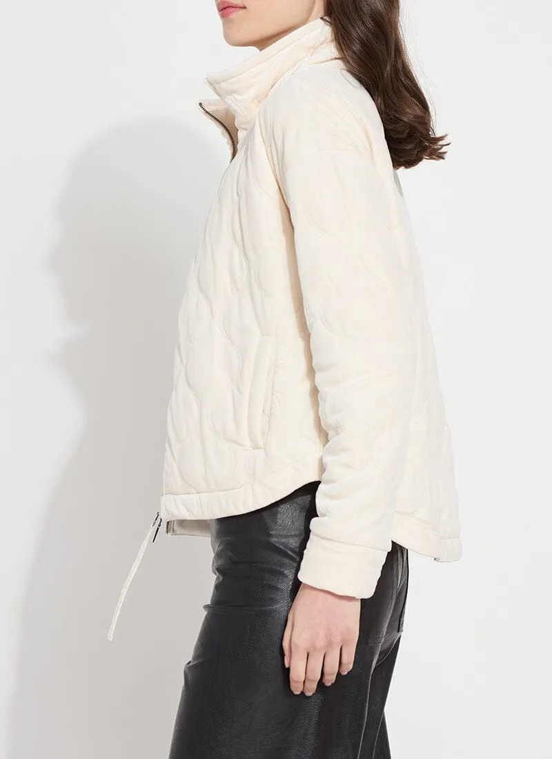 Astra Quilted Velvet Jacket