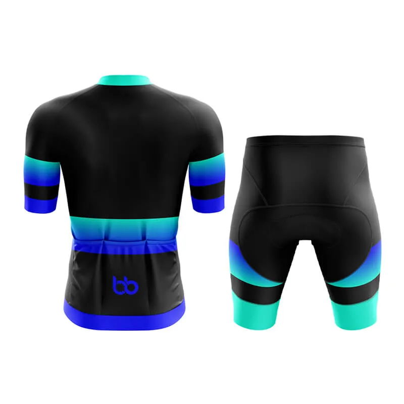 BB Gradient Aero Cycling Kit (Blue-Teal)