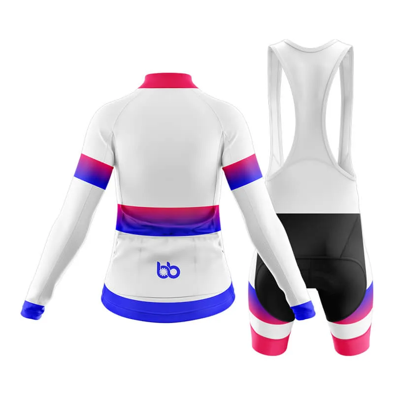 BB Gradient Club Cycling Kit (Pink-Blue)