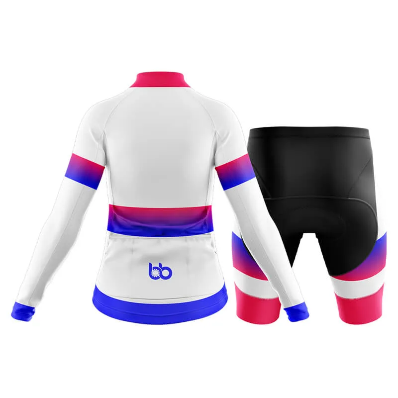 BB Gradient Club Cycling Kit (Pink-Blue)