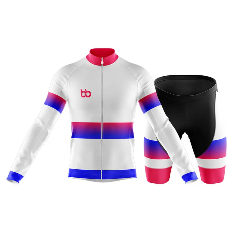 BB Gradient Club Cycling Kit (Pink-Blue)