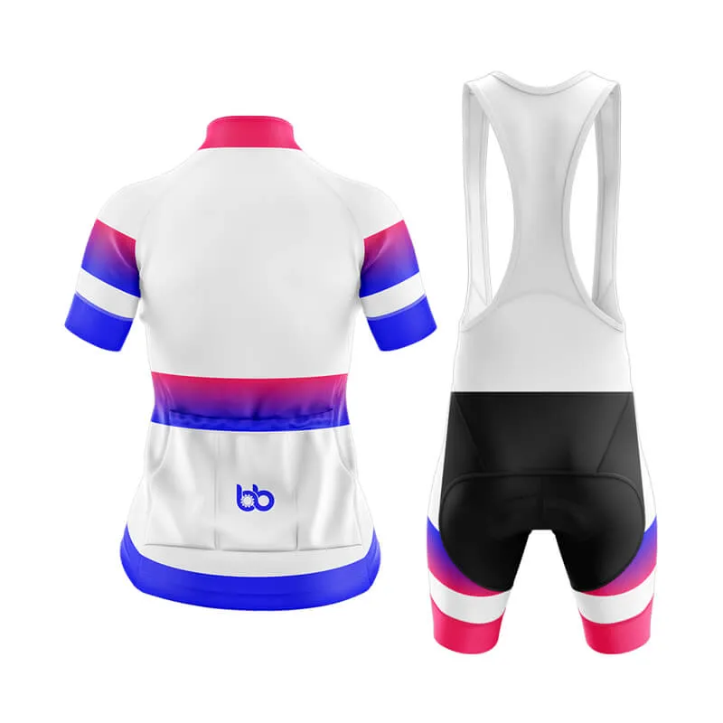 BB Gradient Club Cycling Kit (Pink-Blue)