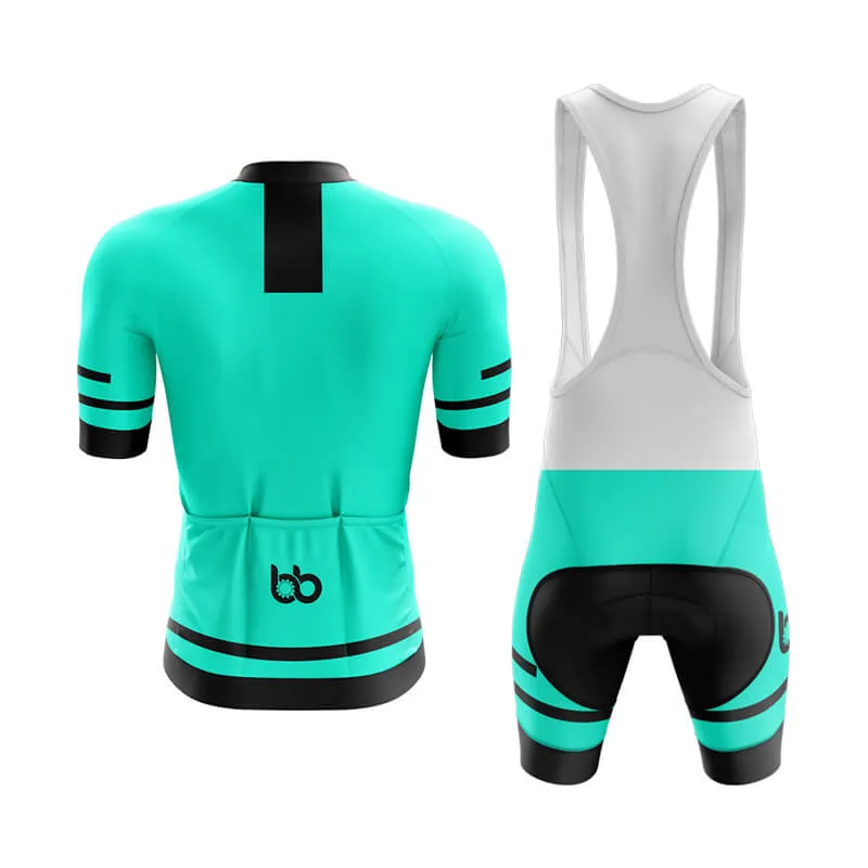 Bicycle Booth Outline (Teal) Aero Cycling Kit