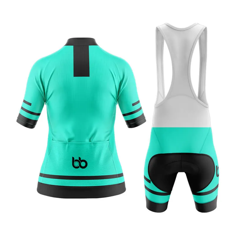 Bicycle Booth Outline (Teal) Aero Cycling Kit