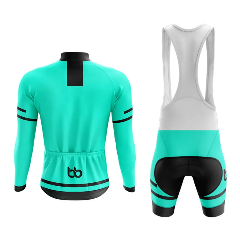 Bicycle Booth Outline (Teal) Aero Cycling Kit