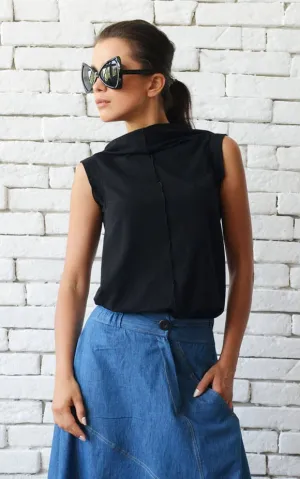 Black Casual Top