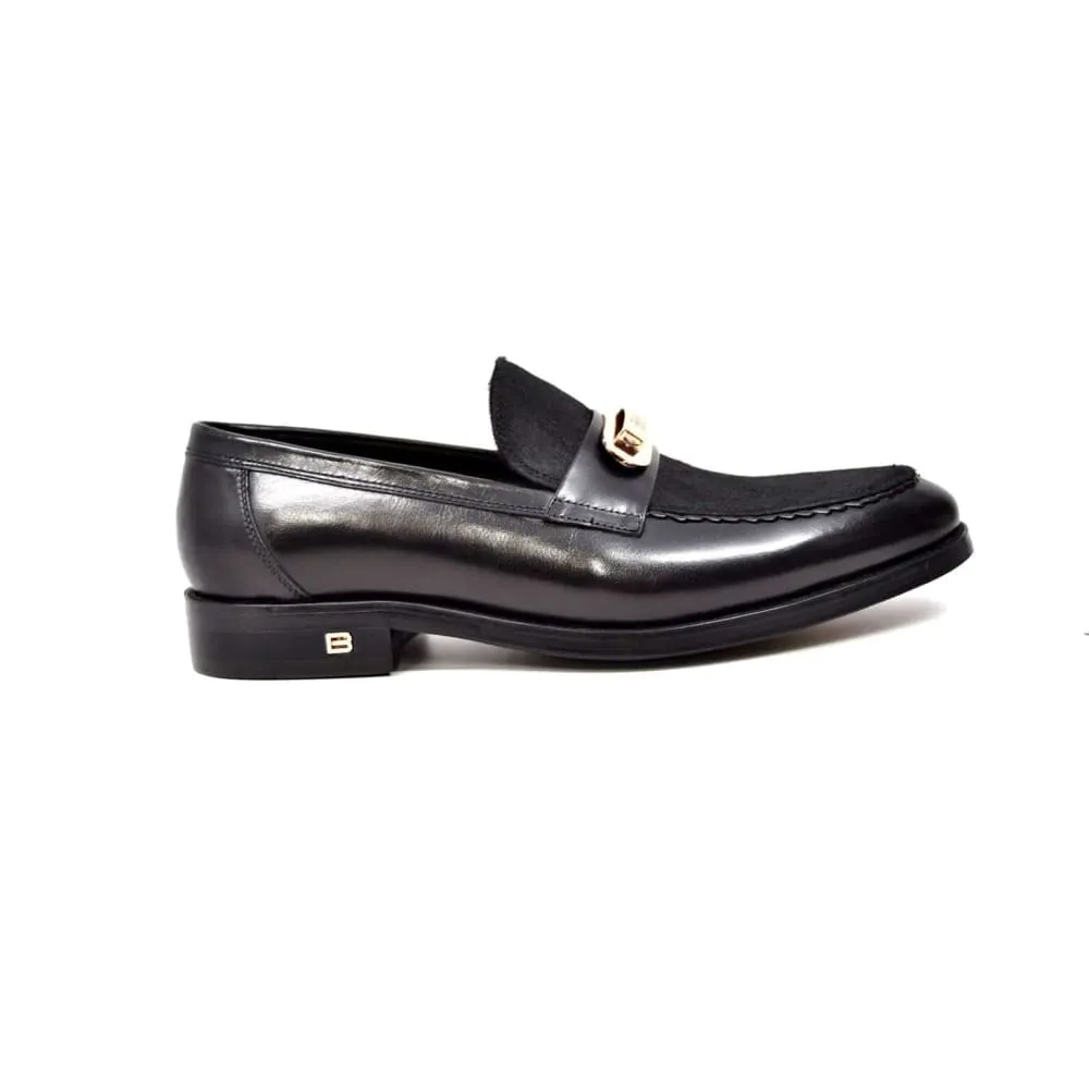 British Walkers Boss Men's Sleek Pony Skin Slip On Dress Shoes