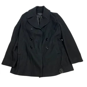 Coat Peacoat By Black Rivet In Black, Size: Xl