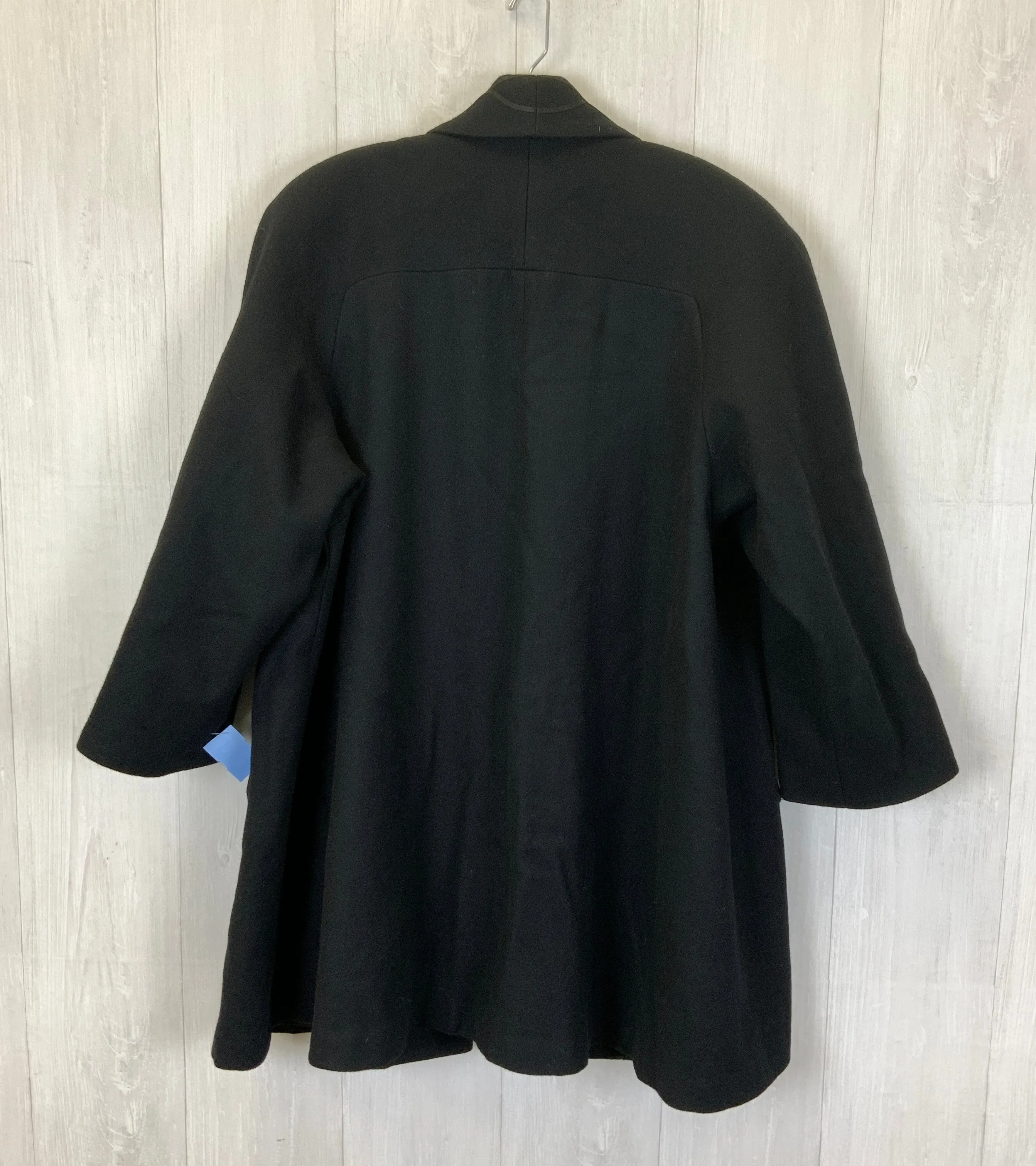 Coat Peacoat By Clothes Mentor In Black, Size: L