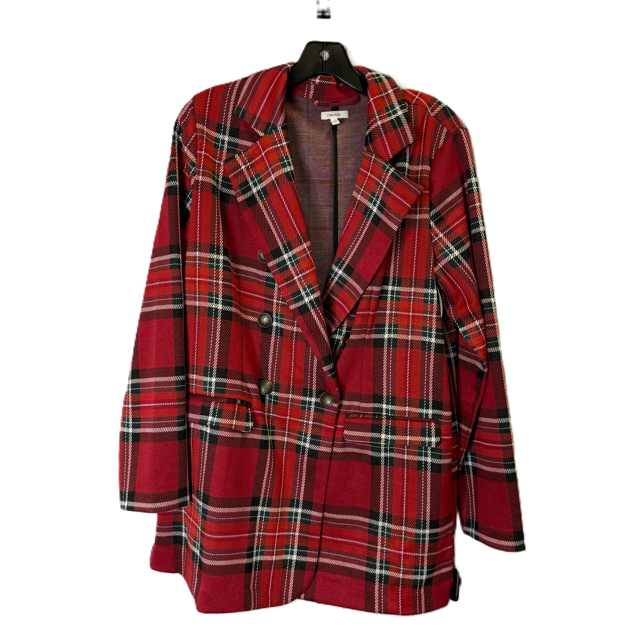 Coat Peacoat By Maurices In Red, Size: L