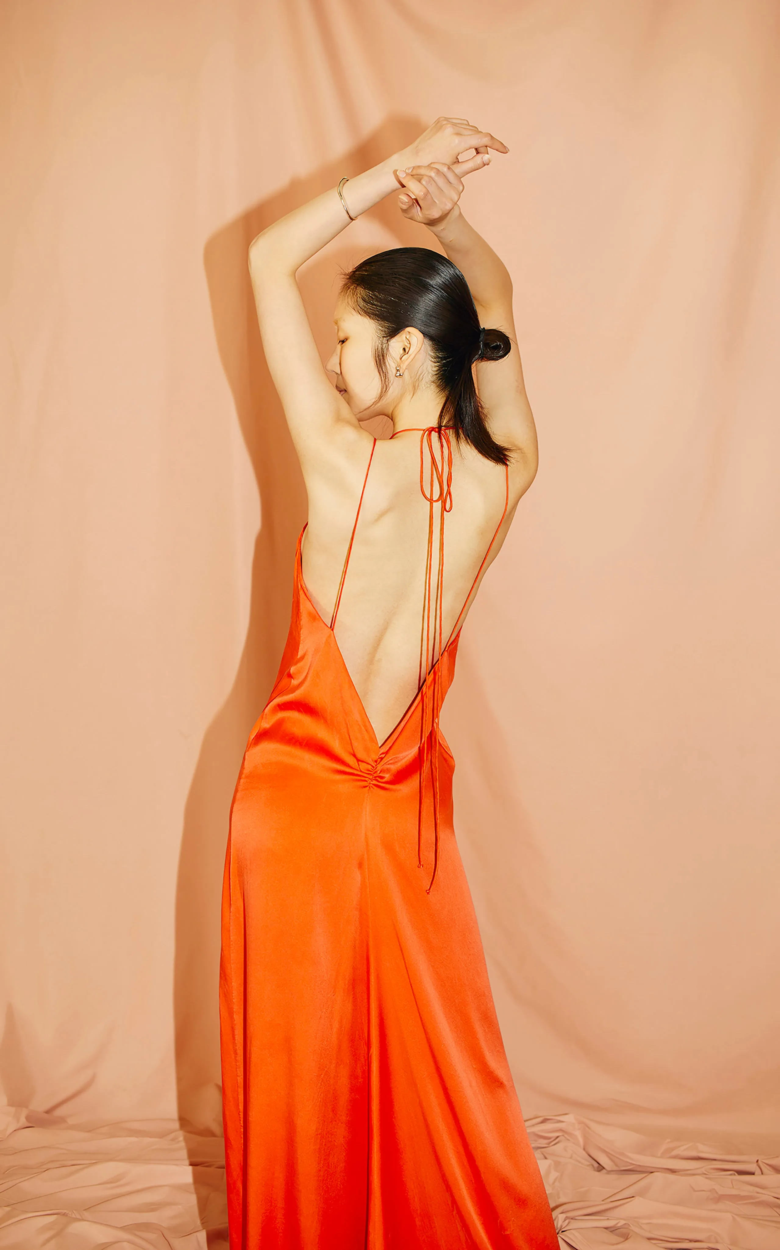 Cowrie Bias Slip Dress | Lobster