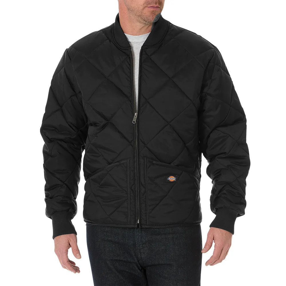 Dickies Diamond Quilted Nylon Jacket A875XBLK