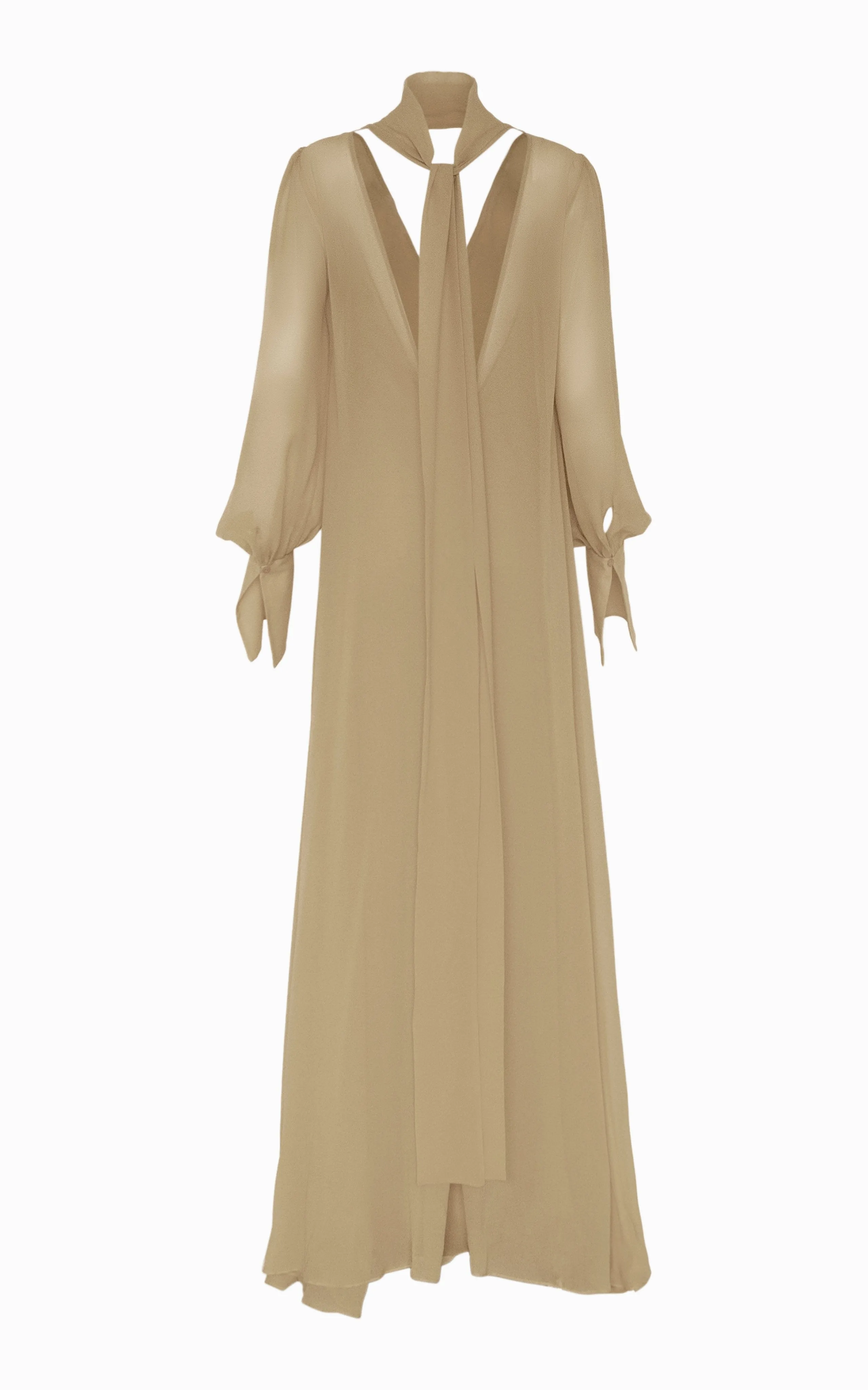 Eclipse Billow Maxi Dress | Beige