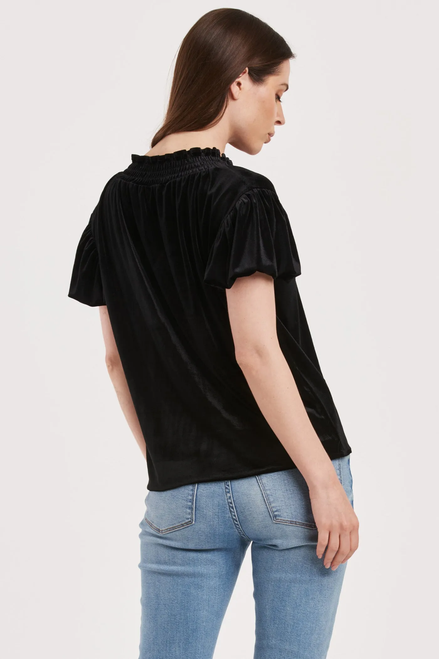 Eira Velvet Top