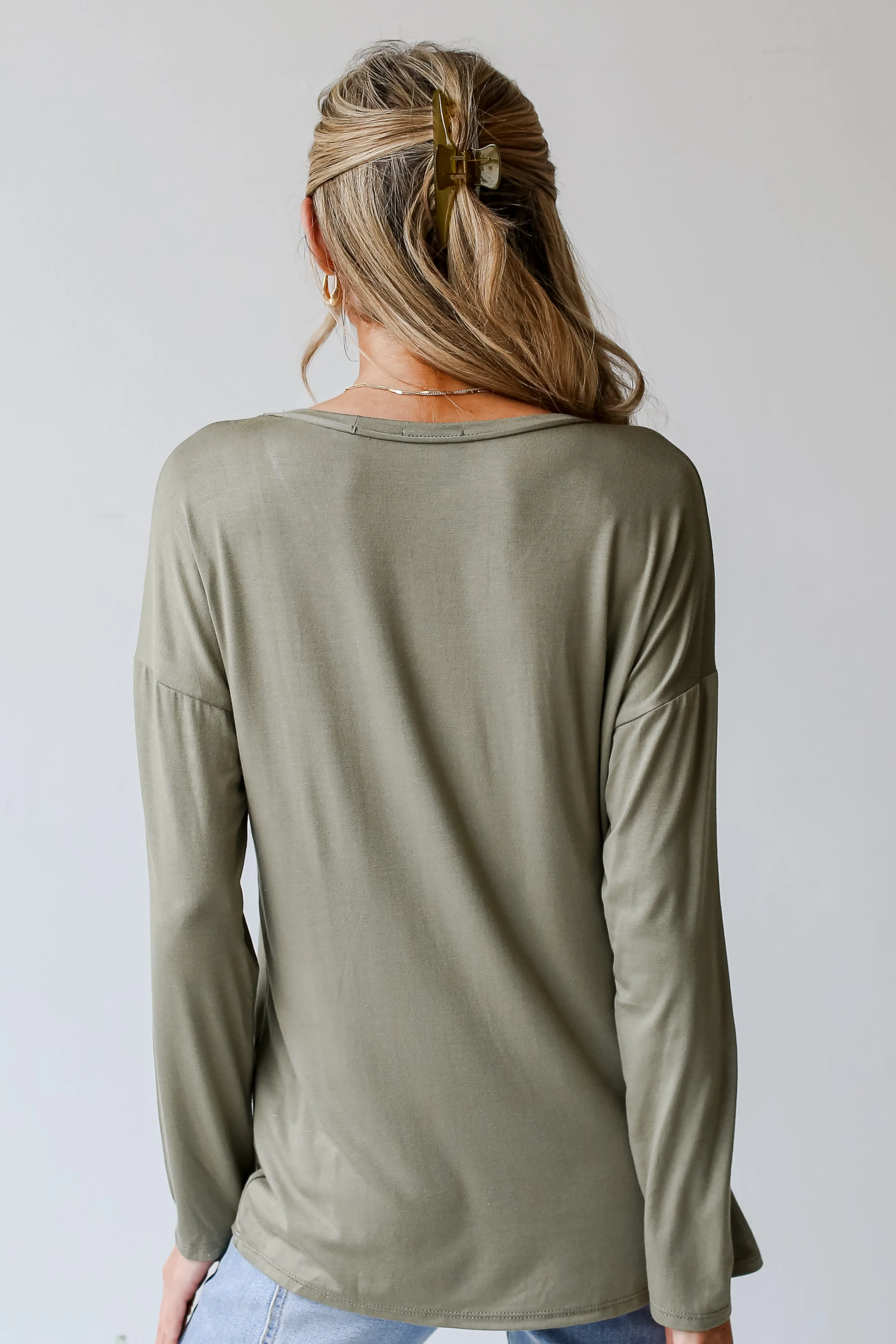 FINAL SALE - Comfortable Cutie Everyday Pocket Tee