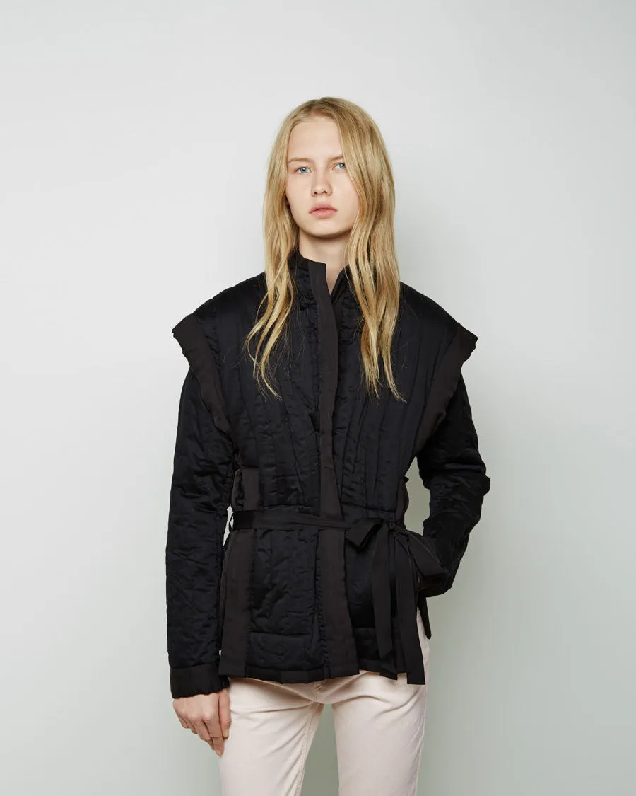 Heleri Quilted Belted Jacket