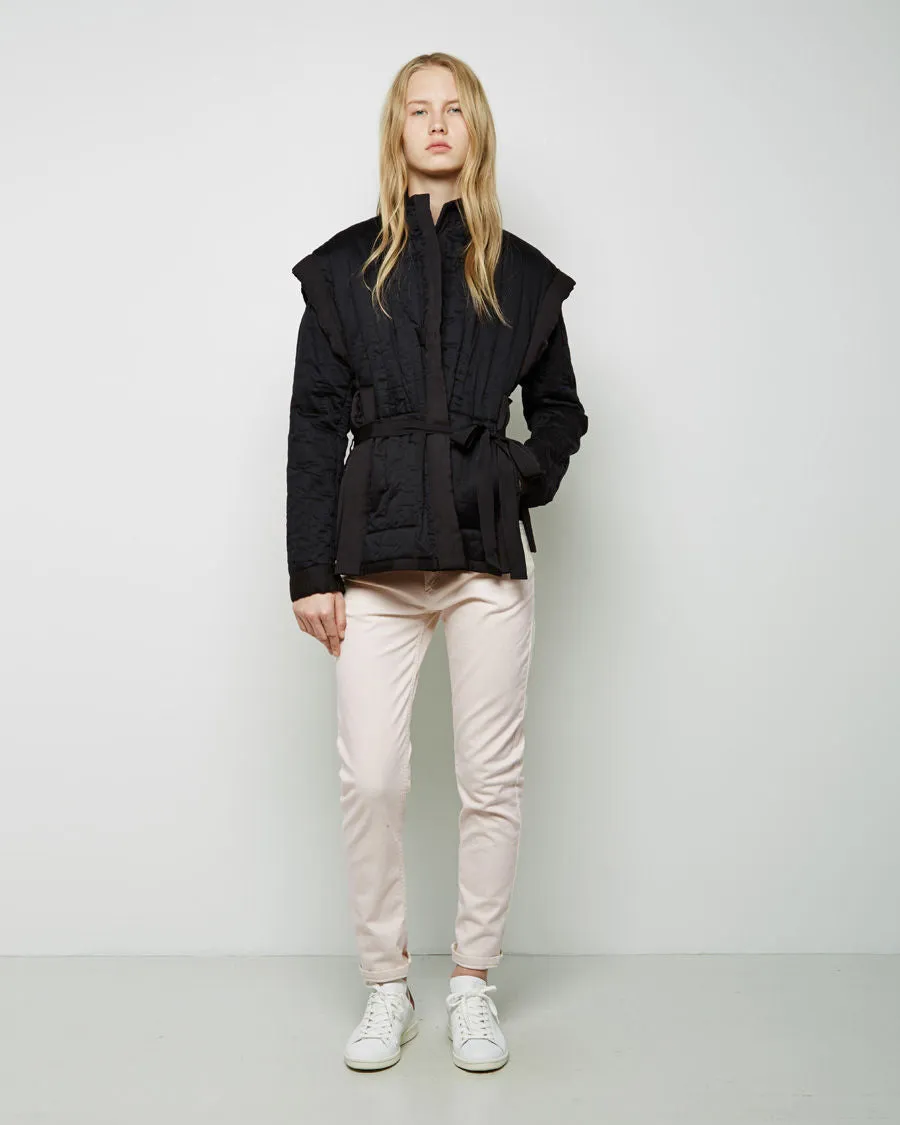 Heleri Quilted Belted Jacket