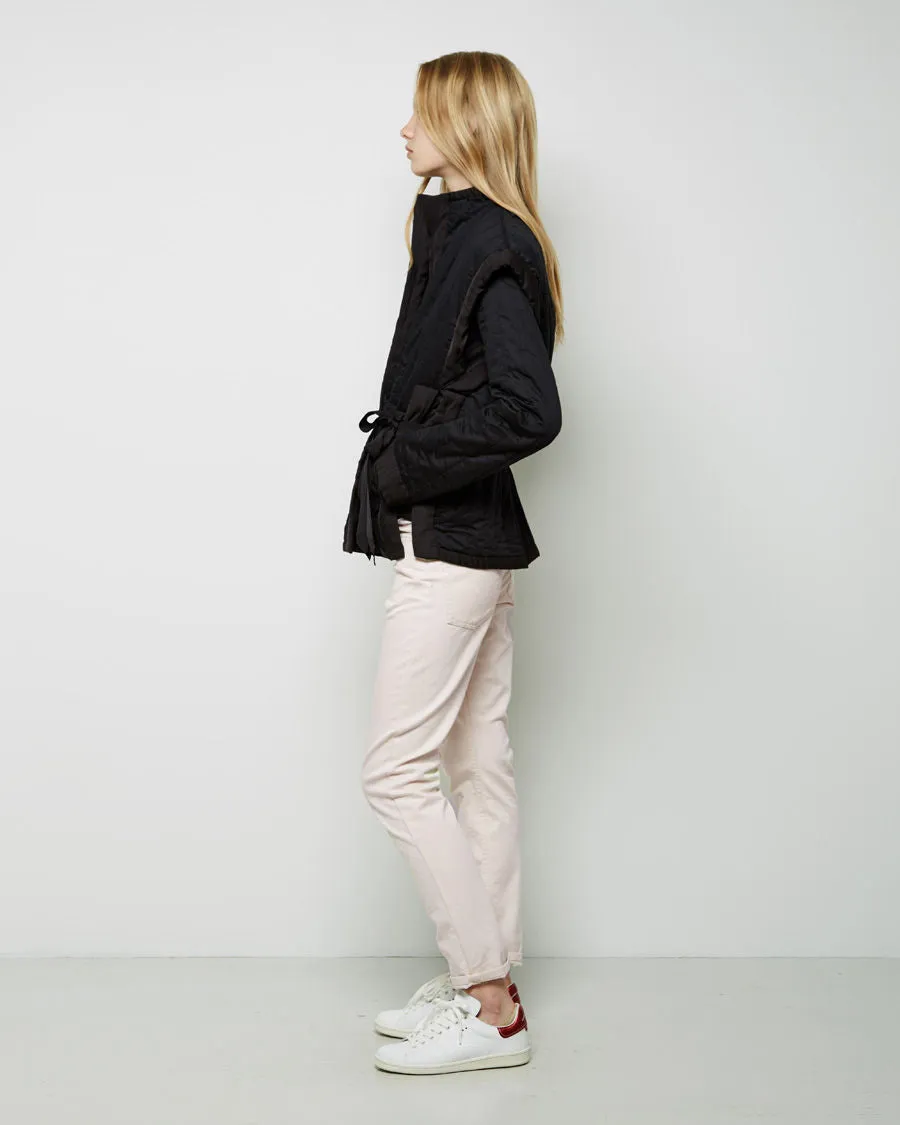 Heleri Quilted Belted Jacket