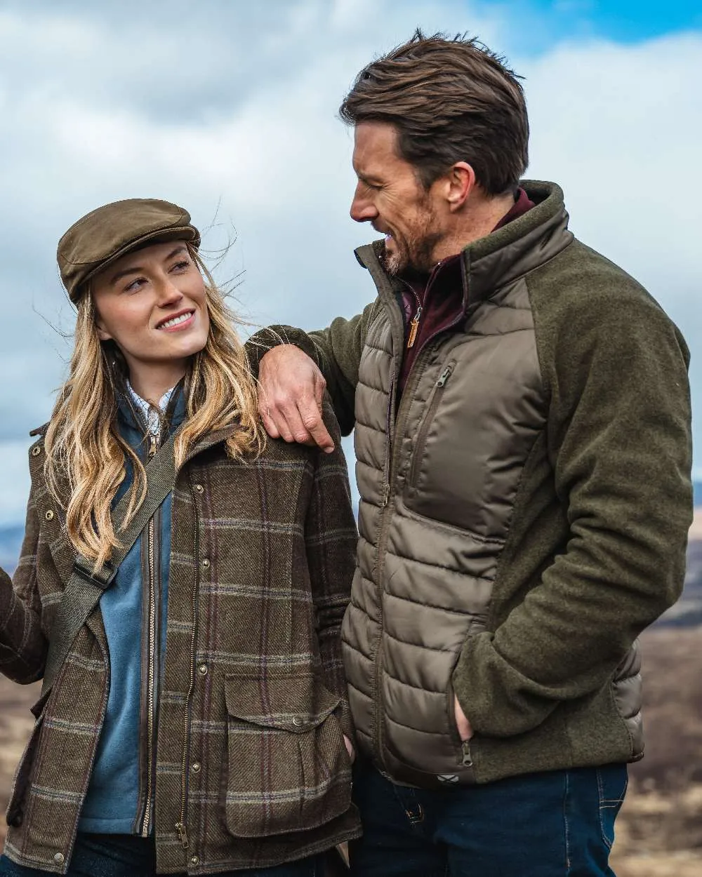 Hoggs of Fife Mens Melville Hybrid Jacket