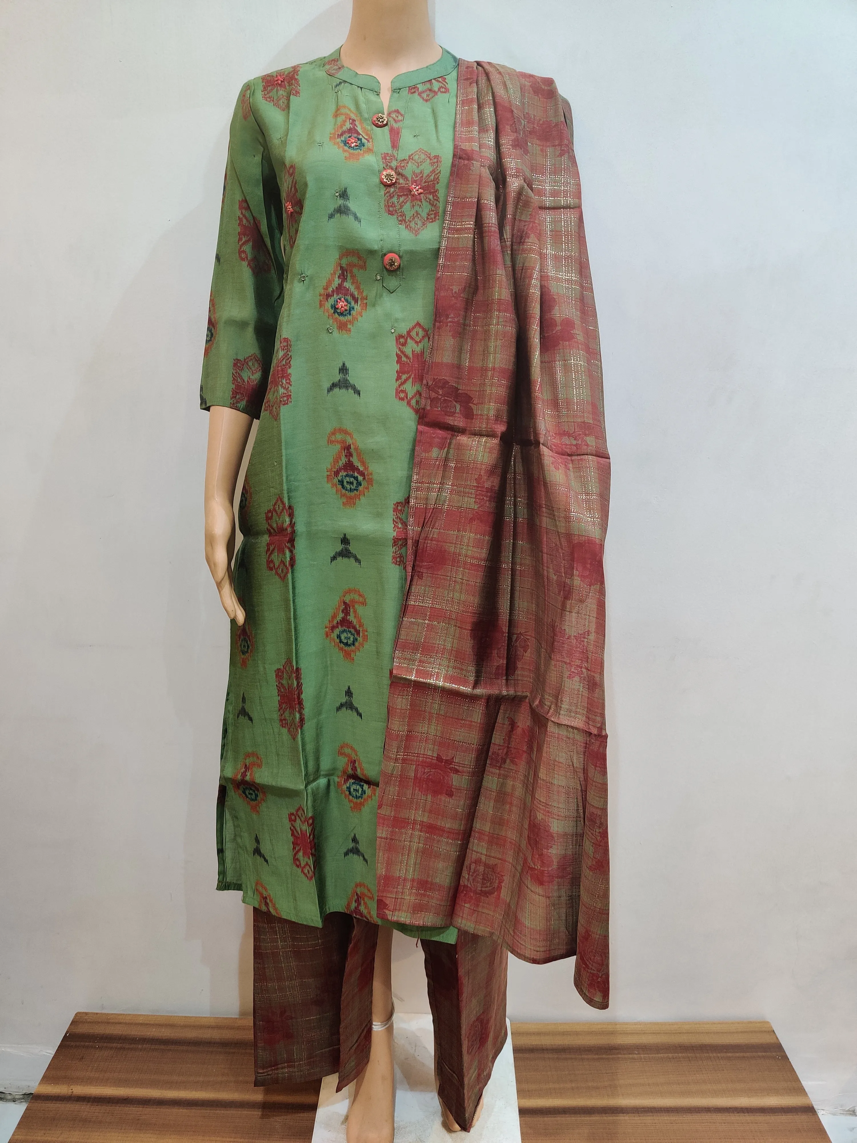 Knautia Kurta pant dupatta set