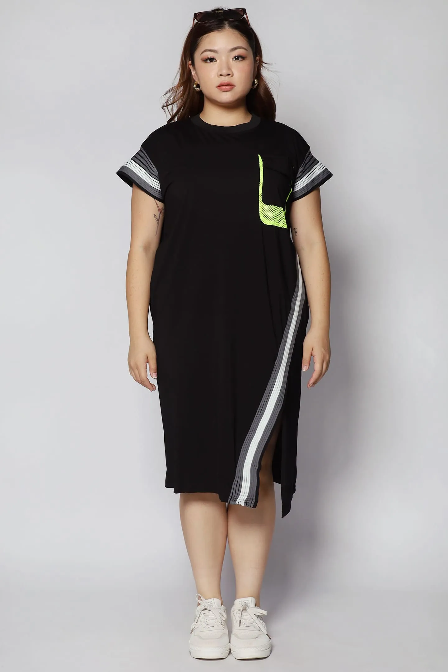 Kosy Neon Pocket Dress