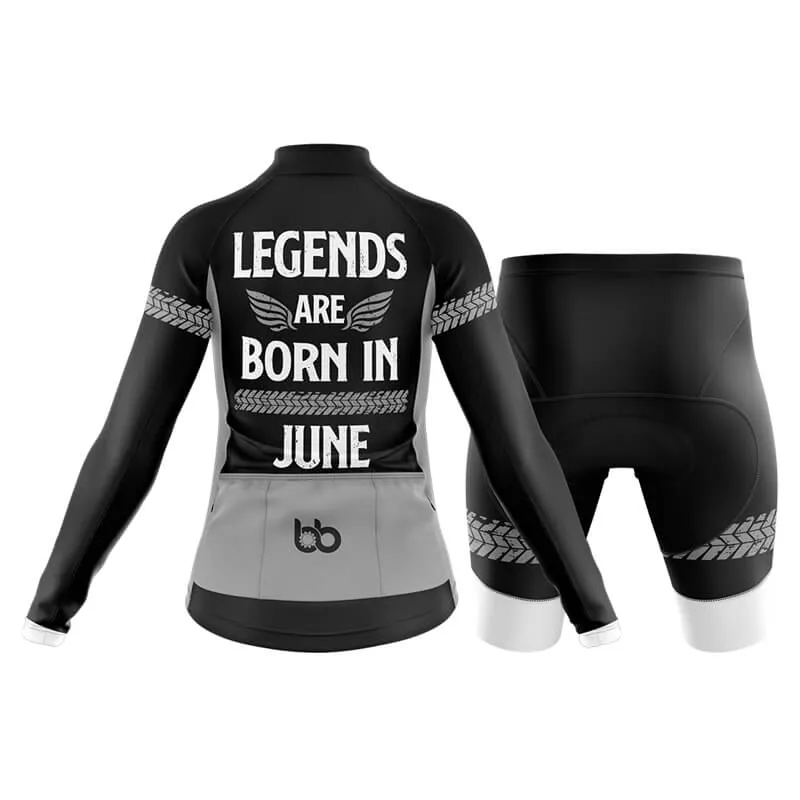 Legends are born in (V1-JUN) Club Cycling Kit