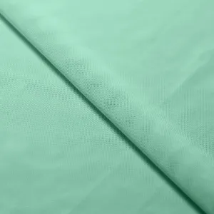 Mint Green Power Mesh Nylon Spandex Fabric