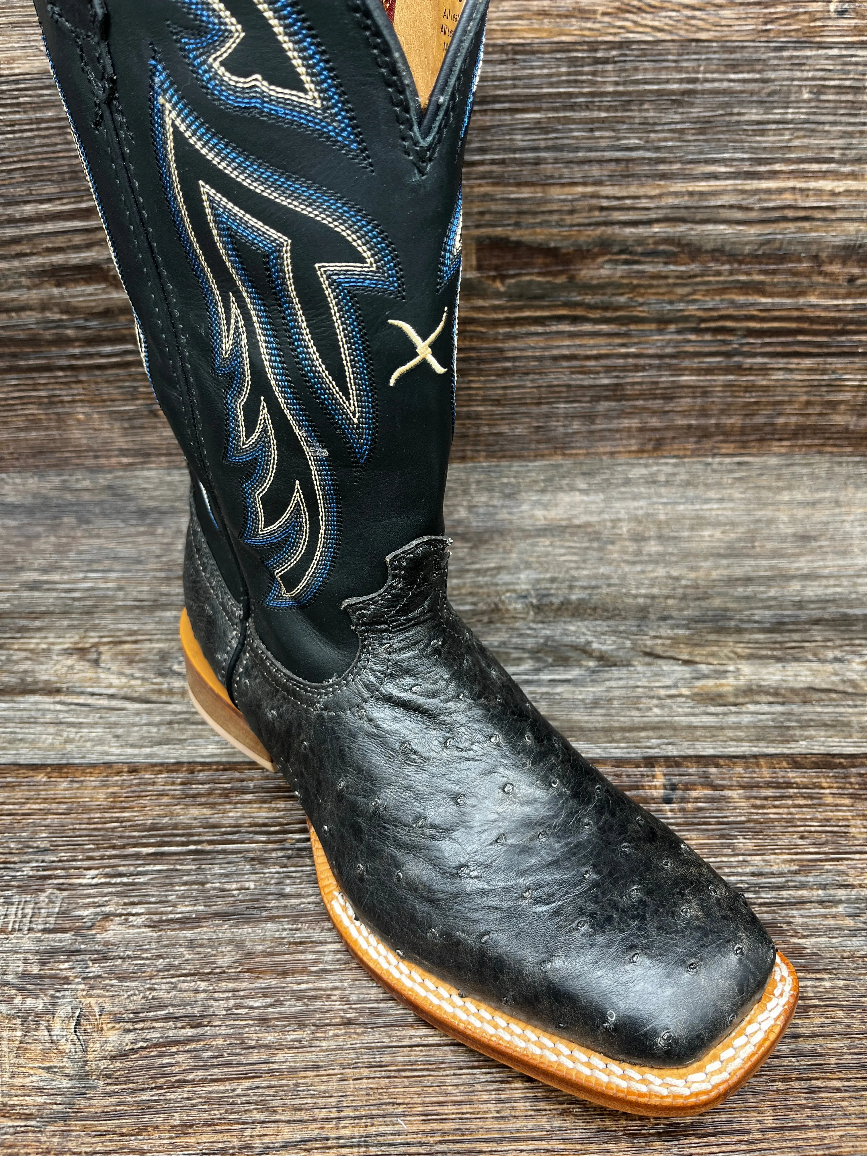 mrsl045 Men's Ruff Stock Full Quill Exotic Western Boots by Twisted X