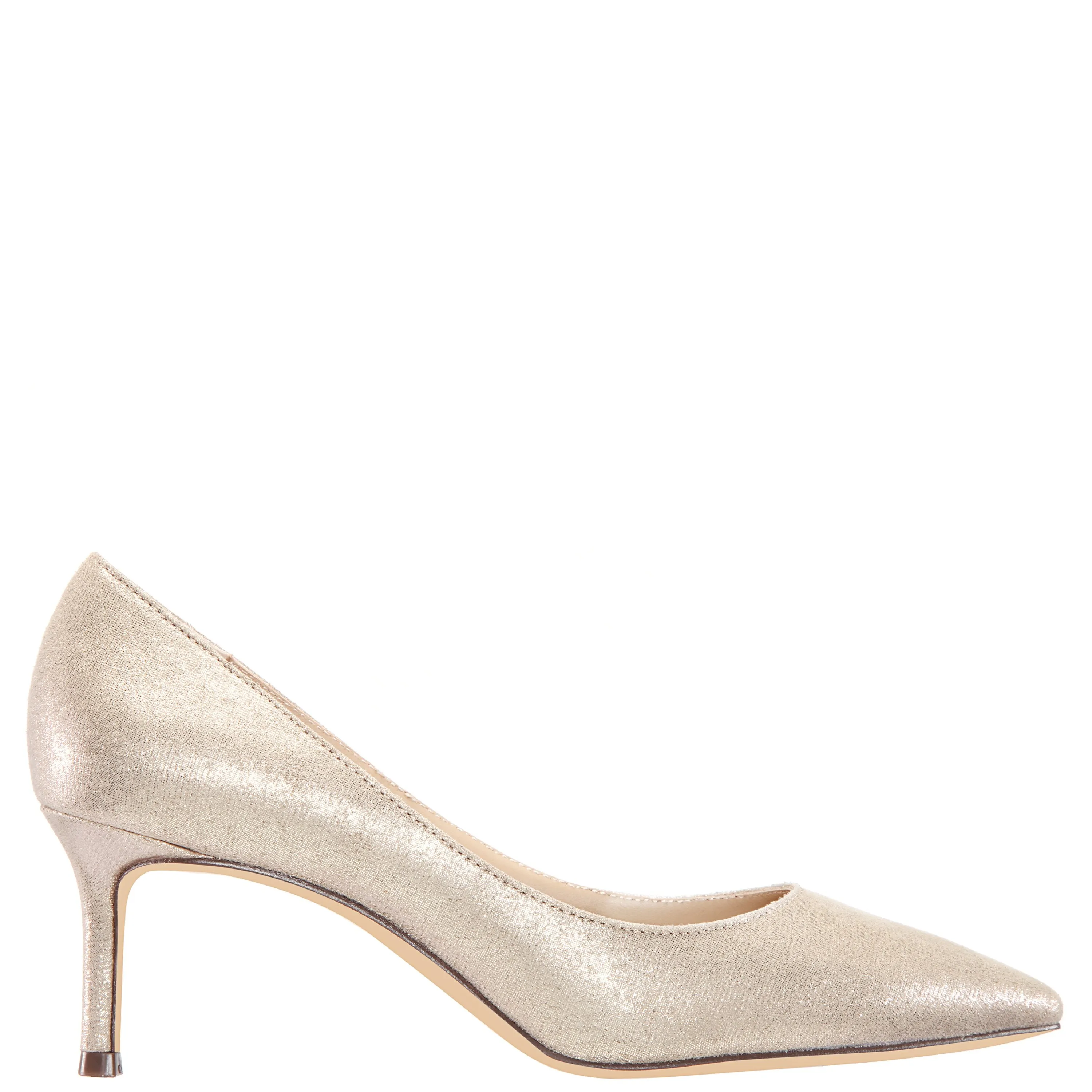 NINA60-TAUPE REFLECTIVE SUEDETTE