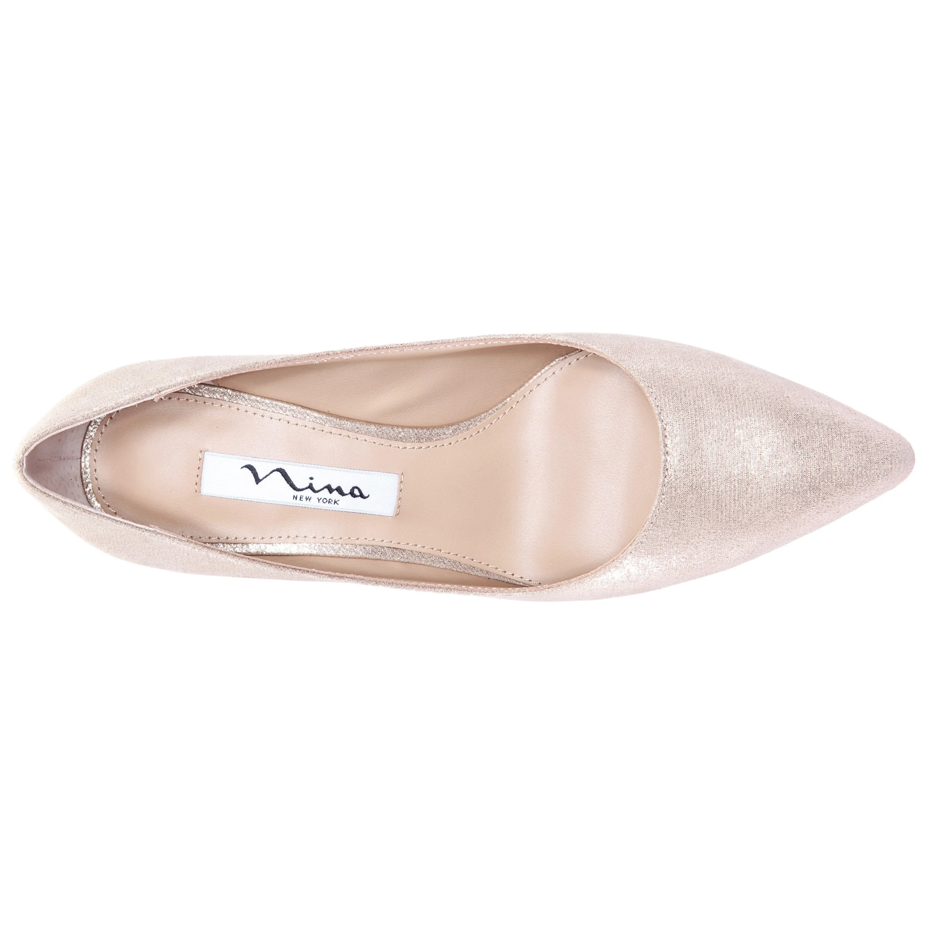 NINA60-TAUPE REFLECTIVE SUEDETTE