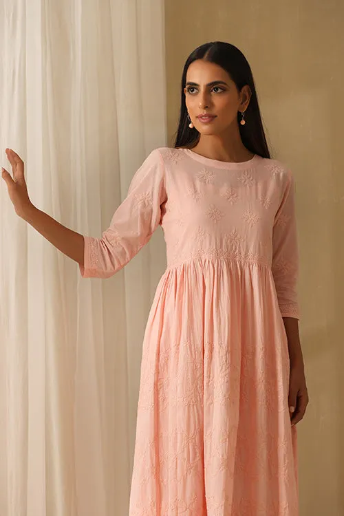 Okhai "Rehmat" Chikankari Pure Cotton Dress