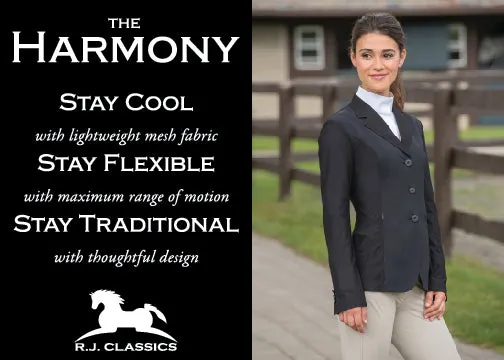 R.J. Classics Harmony Mesh Show Coat - Navy