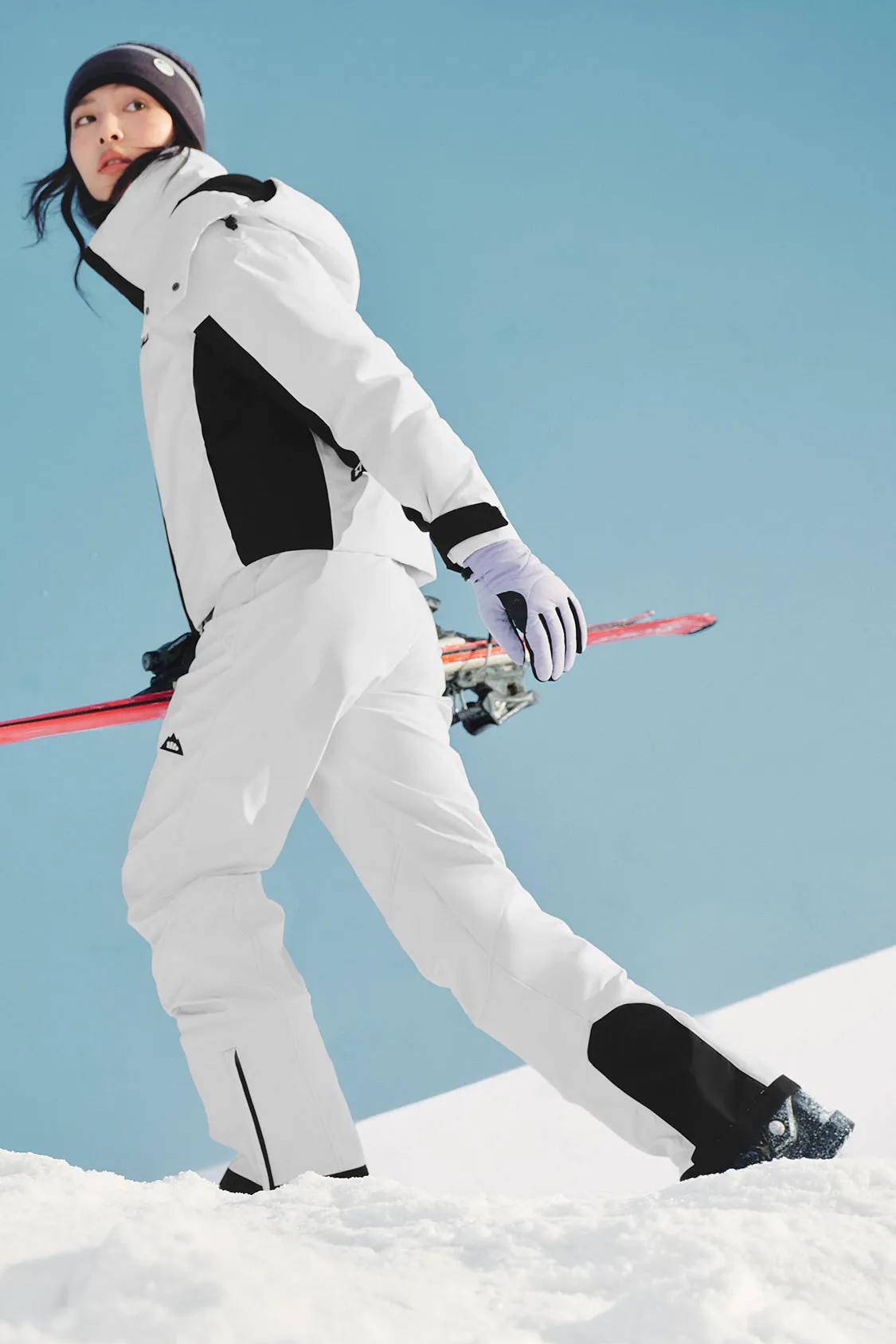 SnowShieldPro - Women's Water-Repellent Down Ski Set