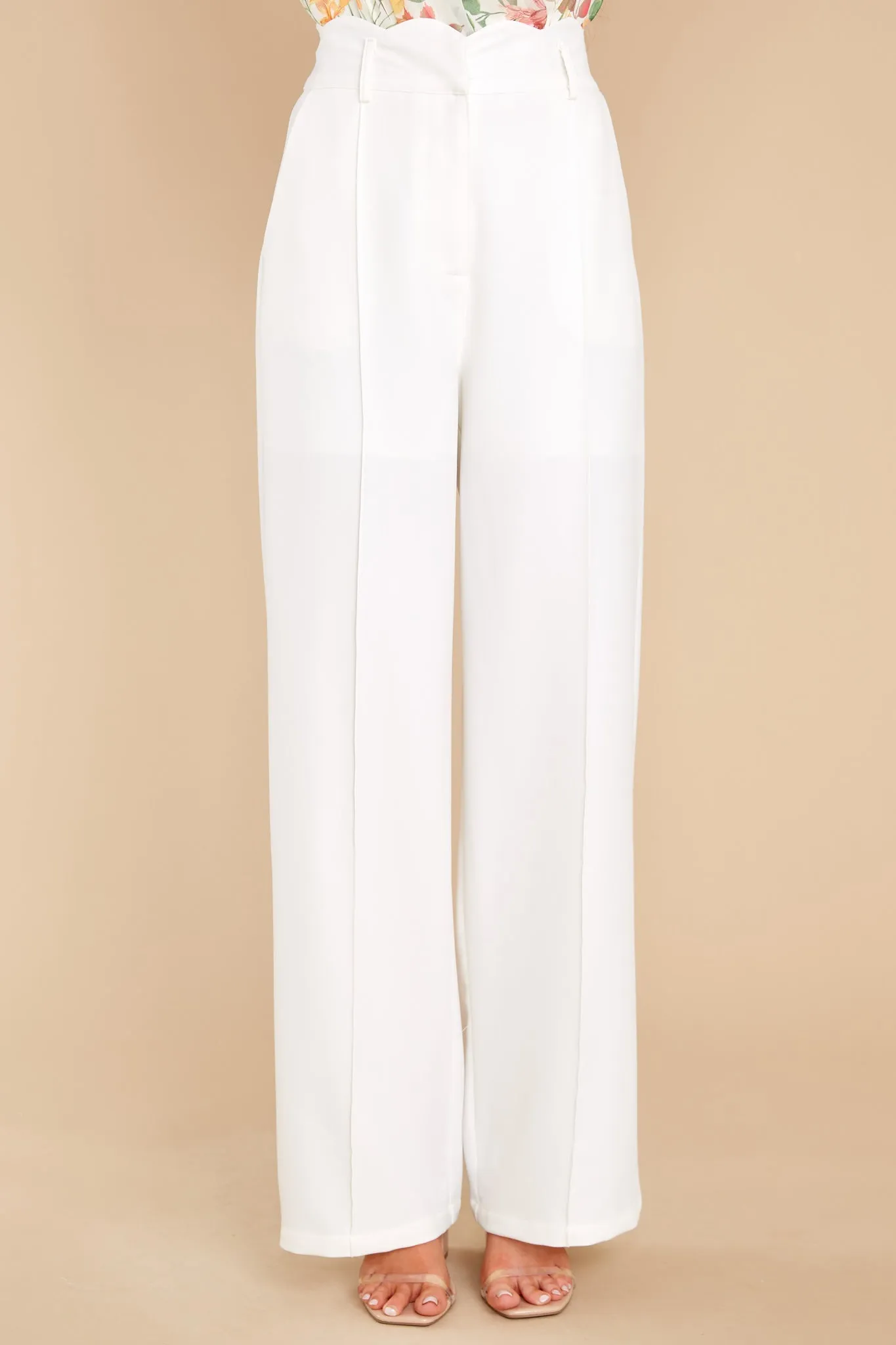 Sophisticated Class Ivory Pants