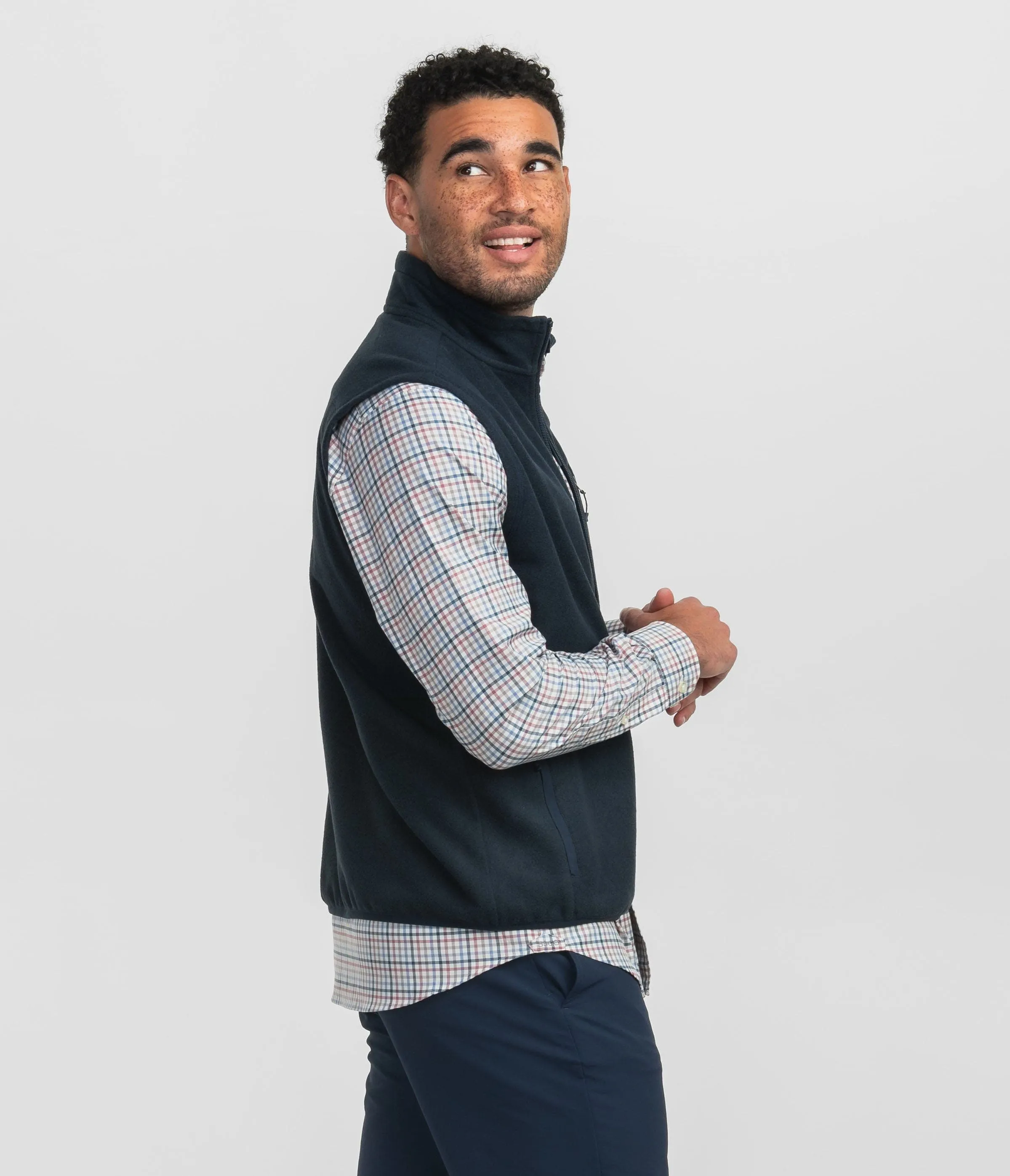 Stretch Twill Vest - Eclipse