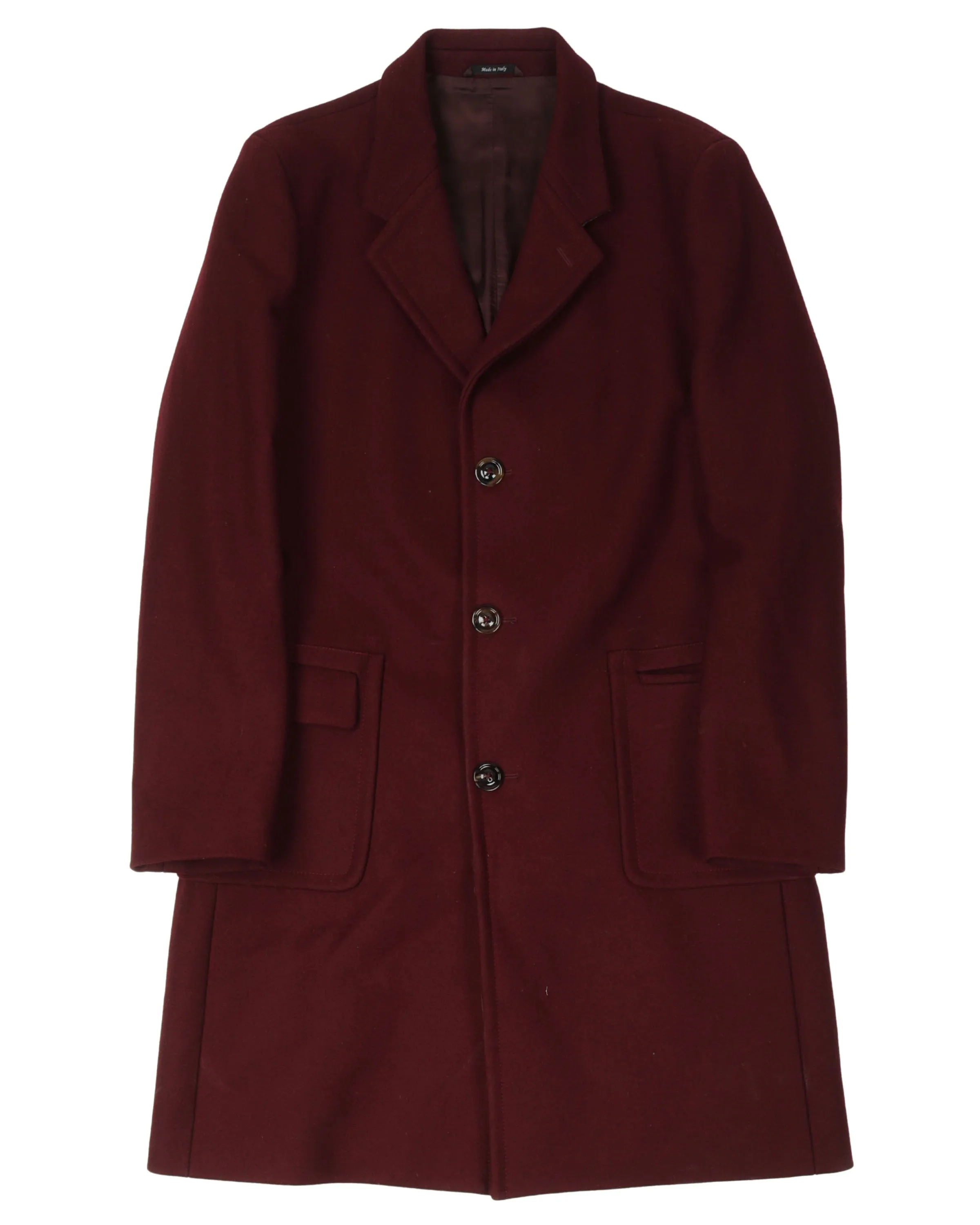 Wool Blend Peacoat